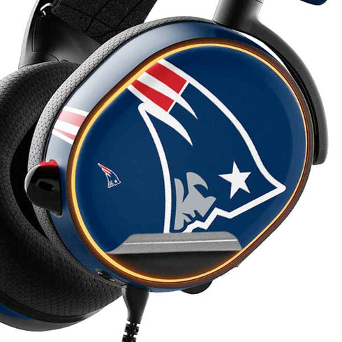 NFL New England Patriots Large Logo SteelSeries Arctis 5 Skin