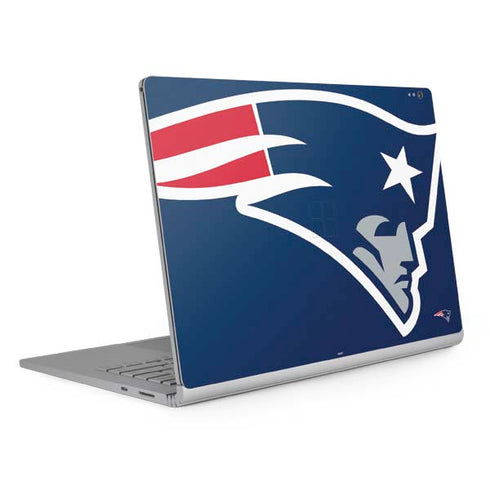 NFL New England Patriots Large Logo Surface Book 2 15in Skin
