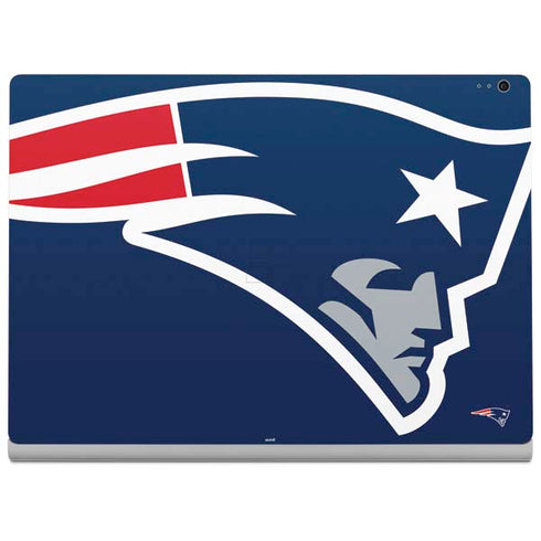 NFL New England Patriots Large Logo Surface Book 2 15in Skin