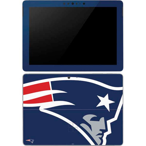 NFL New England Patriots Large Logo Surface Go Skin