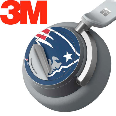 NFL New England Patriots Large Logo Surface Headphones Skin