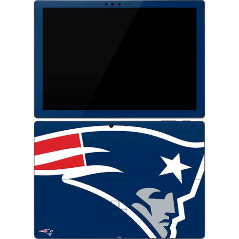 NFL New England Patriots Large Logo Surface Pro 7 Skin