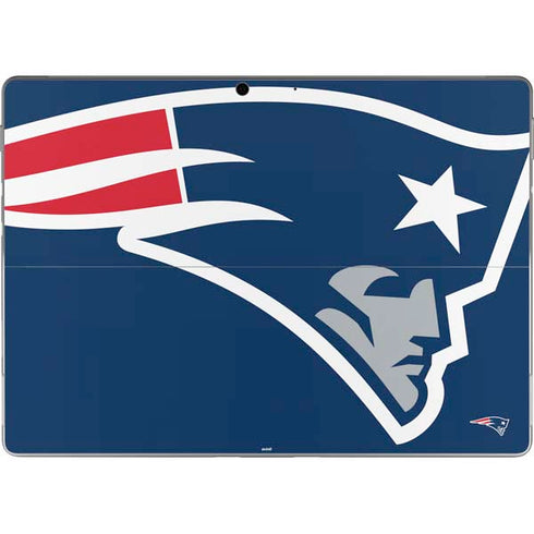 NFL New England Patriots Large Logo Surface Pro 8 Skin