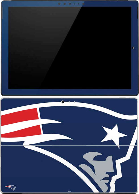 NFL New England Patriots Large Logo Surface Pro (2017) Skin