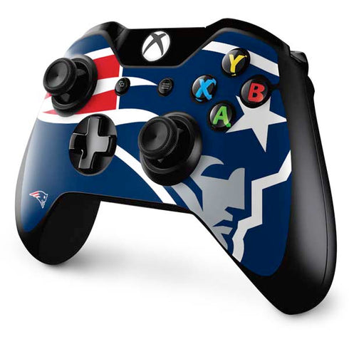 NFL New England Patriots Large Logo Xbox One Controller Skin