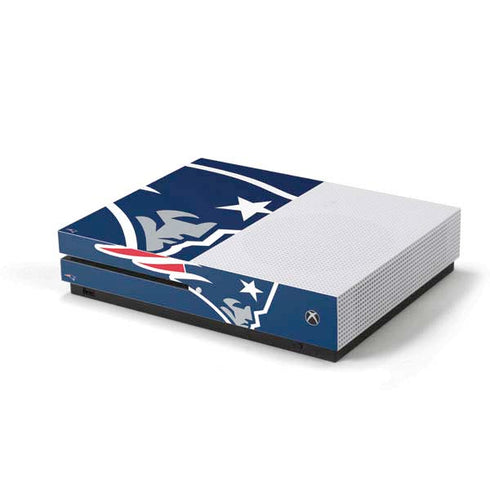 NFL New England Patriots Large Logo Xbox One S Console Skin