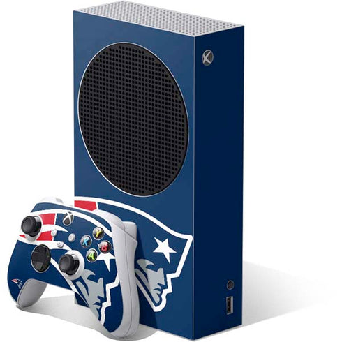 NFL New England Patriots Large Logo Xbox Series S Bundle Skin
