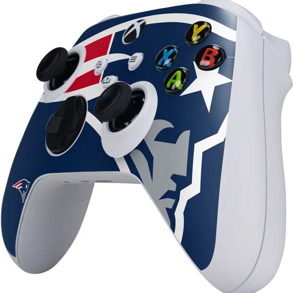 NFL New England Patriots Large Logo Xbox Series S Controller Skin