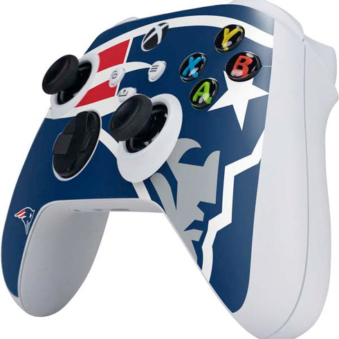 NFL New England Patriots Large Logo Xbox Series S Controller Skin