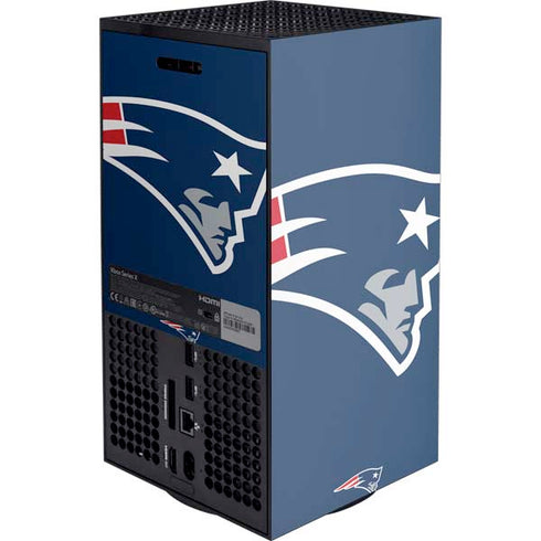 NFL New England Patriots Large Logo Xbox Series X Console Skin