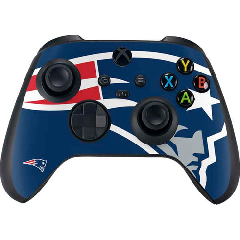 NFL New England Patriots Large Logo Xbox Series X Controller Skin