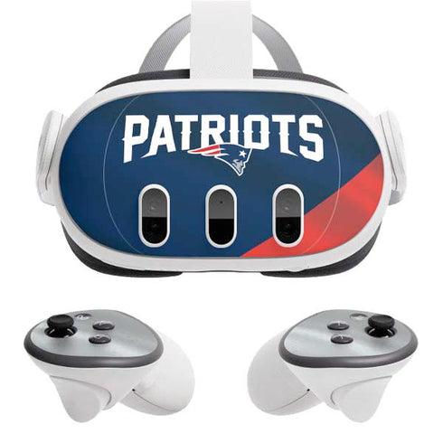 NFL New England Patriots Meta Quest 3 Skin