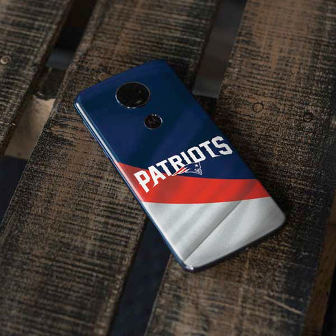 NFL New England Patriots Moto E5 Plus Skin