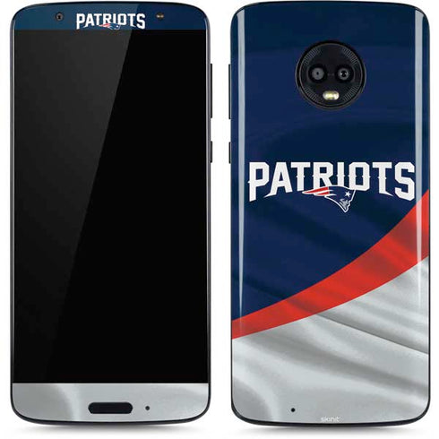 NFL New England Patriots Moto G6 Skin