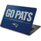 NFL New England Patriots Team Motto Dell Chromebook Skin