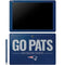NFL New England Patriots Team Motto Galaxy Book 12in Skin