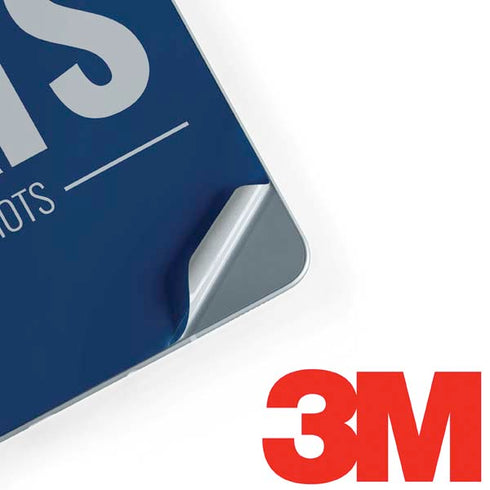 NFL New England Patriots Team Motto Galaxy Book 12in Skin