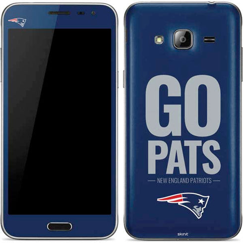NFL New England Patriots Team Motto Galaxy J3 Skin