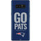 NFL New England Patriots Team Motto Galaxy Note 8 Skin