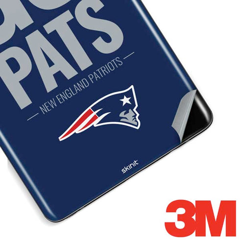 NFL New England Patriots Team Motto Galaxy Note 8 Skin