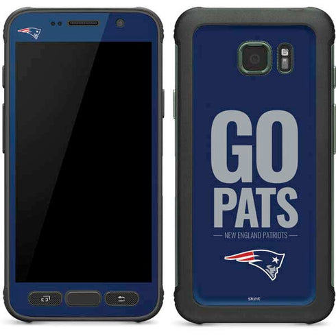 NFL New England Patriots Team Motto Galaxy S7 Active Skin