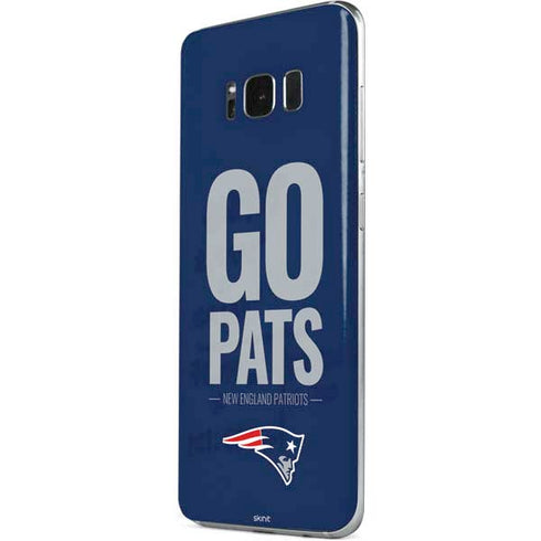 NFL New England Patriots Team Motto Galaxy S8 Skin