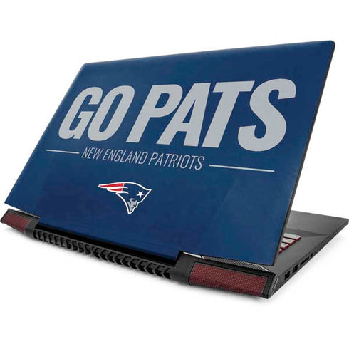 NFL New England Patriots Team Motto Lenovo IdeaPad Skin