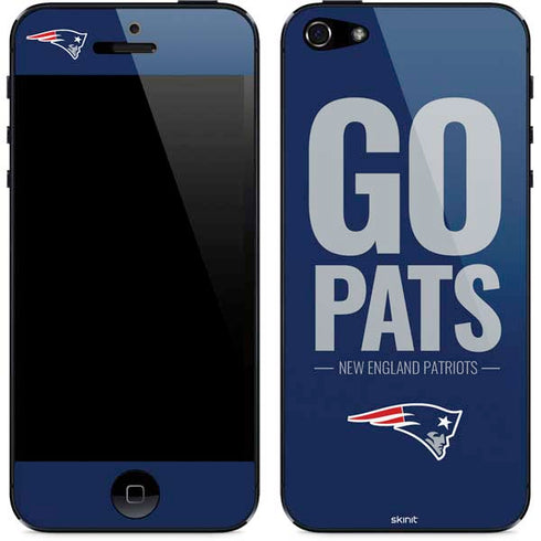 NFL New England Patriots Team Motto iPhone 5/5s/5SE Skin
