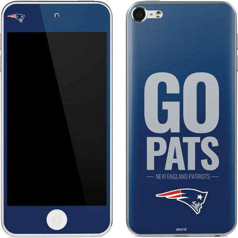 NFL New England Patriots Team Motto Apple iPod Skin