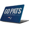 NFL New England Patriots Team Motto Apple MacBook Skin