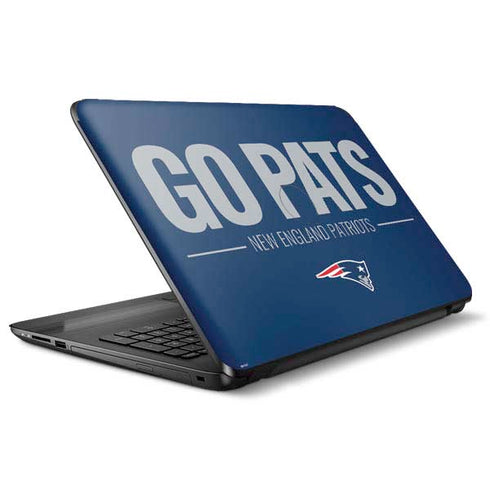 NFL New England Patriots Team Motto HP Notebook Skin