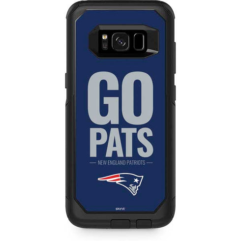 NFL New England Patriots Team Motto Otterbox Commuter Galaxy Skin