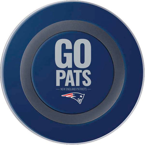 NFL New England Patriots Team Motto Wireless Charger Skin