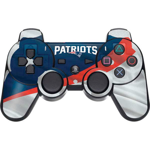 NFL New England Patriots PS3 Dual Shock wireless controller Skin