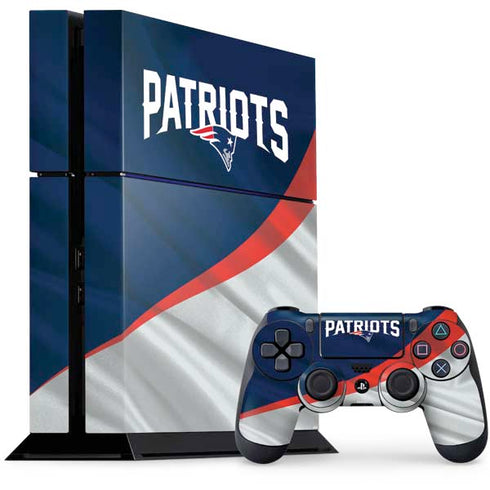 NFL New England Patriots PS4 Console and Controller Bundle Skin