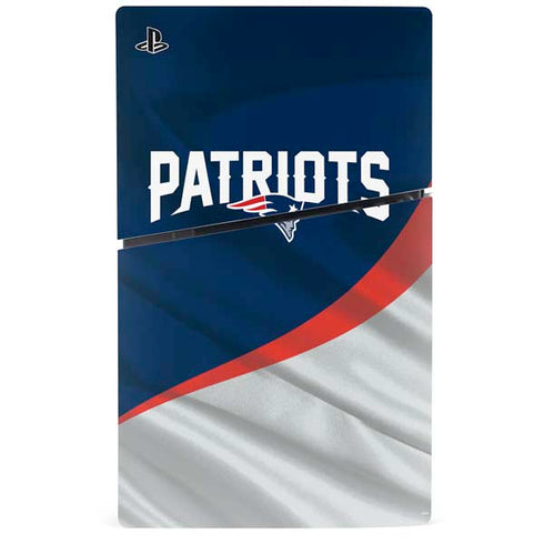 NFL New England Patriots PS5 Slim Disk Console Skin