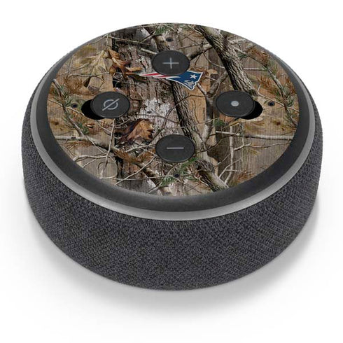 NFL New England Patriots Realtree AP Camo Amazon Echo Dot Skin