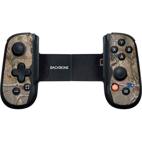 NFL New England Patriots Realtree AP Camo Backbone One for iPhone Game Controller Skin