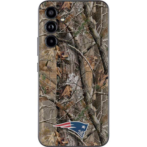 NFL New England Patriots Realtree AP Camo Galaxy A54 5G Skin