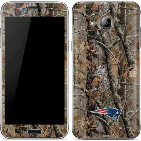 NFL New England Patriots Realtree AP Camo Galaxy J3 Skin