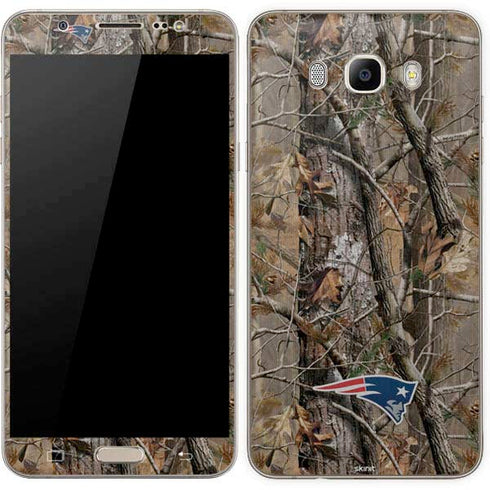 NFL New England Patriots Realtree AP Camo Galaxy J7 Skin