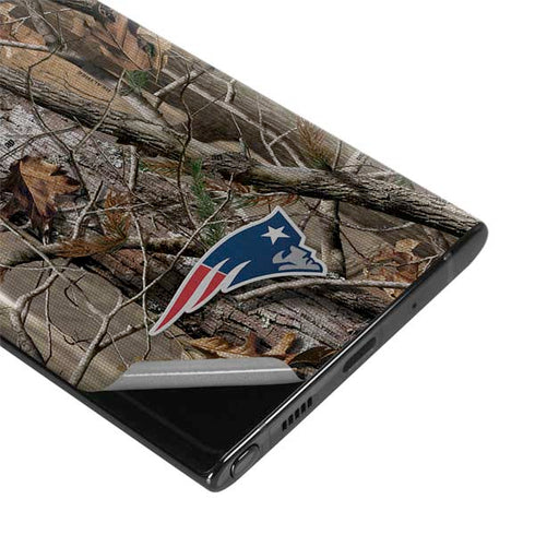 NFL New England Patriots Realtree AP Camo Galaxy Note 10 Plus Skin