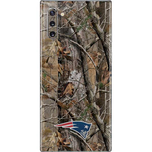 NFL New England Patriots Realtree AP Camo Galaxy Note 10 Skin