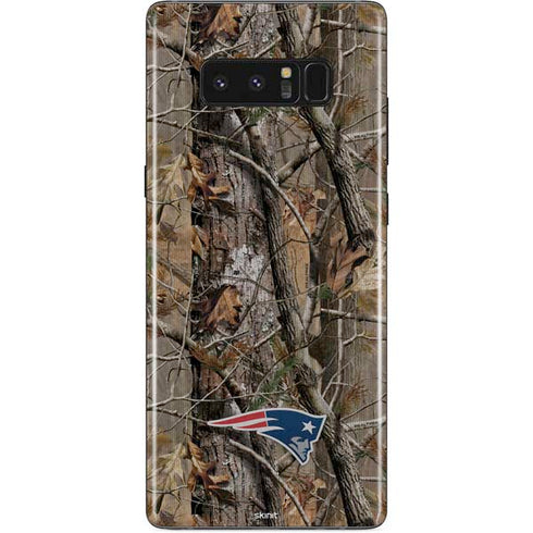 NFL New England Patriots Realtree AP Camo Galaxy Note 8 Skin