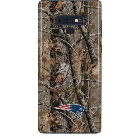 NFL New England Patriots Realtree AP Camo Galaxy Note 9 Skin
