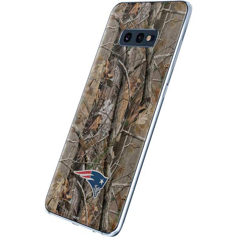 NFL New England Patriots Realtree AP Camo Galaxy S10e Skin