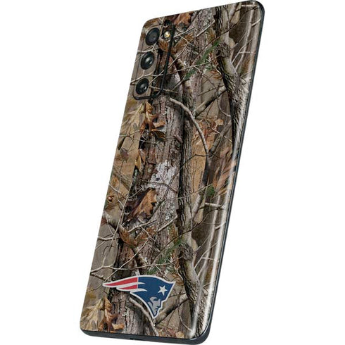 NFL New England Patriots Realtree AP Camo Galaxy S20 Fan Edition Skin