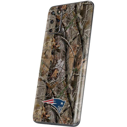 NFL New England Patriots Realtree AP Camo Galaxy S20 Plus Skin