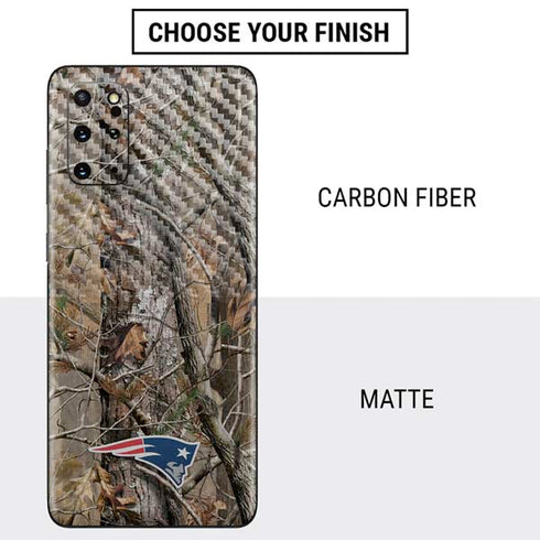 NFL New England Patriots Realtree AP Camo Galaxy S20 Plus Skin