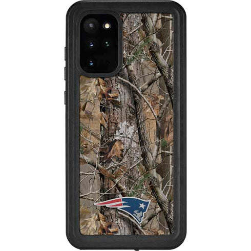 NFL New England Patriots Realtree AP Camo Galaxy S20 Plus Waterproof Case